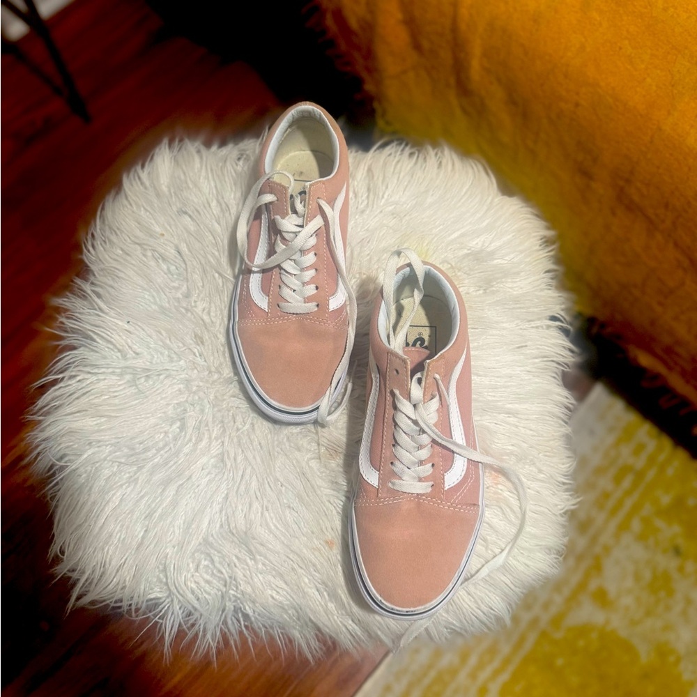 Vans Women's Pink Sneakers Size 7